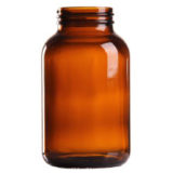 Braunglas Weithals-Probenflaschen