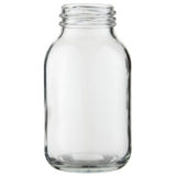Klarglas Weithals-Probenflaschen